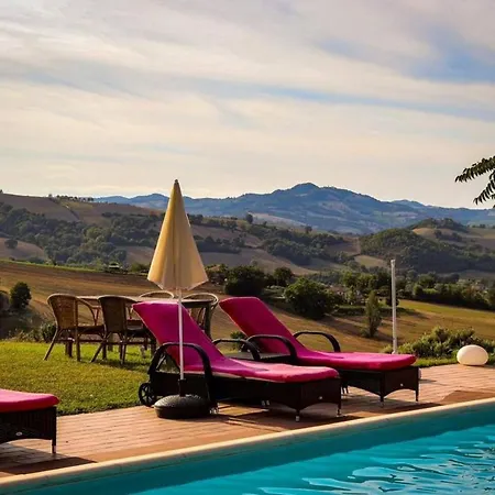Palazzo Nolfi Pool And Panoramic View * 사소페라토